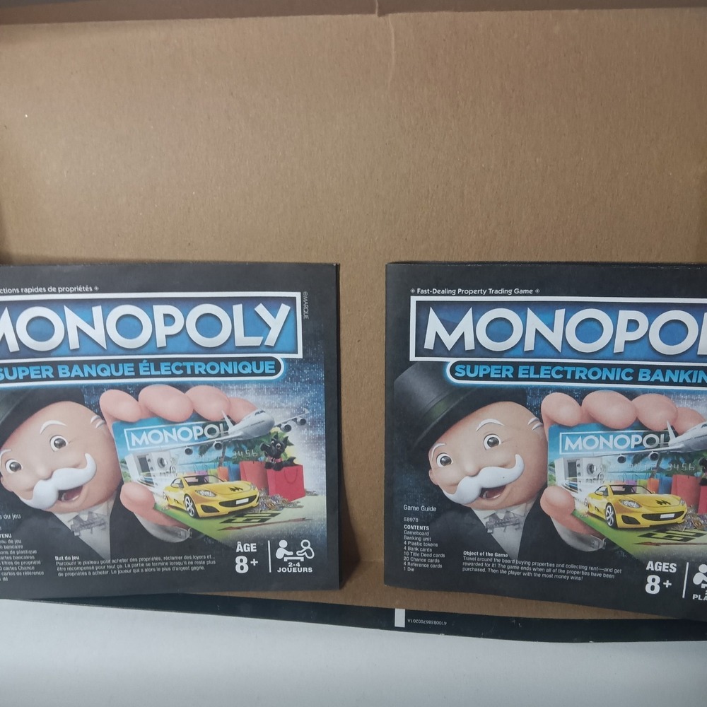 Monopoly Super Electronic Banking COMPLETE Hasbro Gaming 2020 TESTED WORKS - Picture 6 of 8